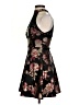 Francesca's Floral Black Cocktail Dress Size XS - photo 5