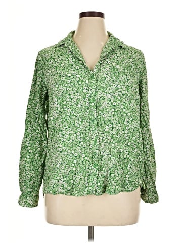 BeachLunchLounge 3/4 Sleeve Blouse (view 1)
