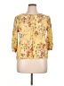 Papermoon Yellow 3/4 Sleeve Blouse Size XL - photo 1