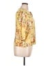 Papermoon Yellow 3/4 Sleeve Blouse Size XL - photo 4