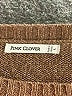 Pink Clover 100% Polyester Brown Pullover Sweater Size L - photo 7