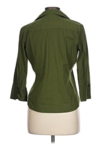 Ninety 3/4 Sleeve Button-Down Shirt (view 2)