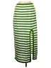 Unbranded Stripes Green Casual Skirt Size M - photo 1