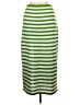Unbranded Stripes Green Casual Skirt Size M - photo 2