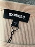 Express Solid Tan Casual Dress Size M - photo 4