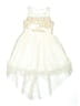 Rare Editions 100% Polyester Ivory Dress Size 8 - photo 2