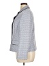 Kasper 100% Polyester Houndstooth Gray Blazer Size 16 - photo 5