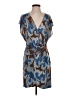 Tibi Print Blue Cocktail Dress Size S - photo 1