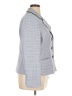 Kasper 100% Polyester Houndstooth Gray Blazer Size 16 - photo 4