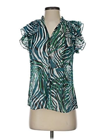 Robert Graham Short Sleeve Blouse (view 1)