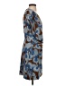 Tibi Print Blue Cocktail Dress Size S - photo 4