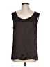 Escada 100% Polyester Black Sleeveless Top Size EU 44 / US 14 - photo 1