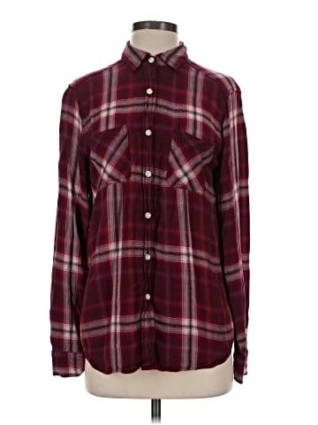 Mossimo Supply Co. Long Sleeve Button-Down Shirt (view 1)