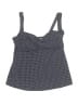 Beach House Polka Dots Black Swimsuit Top Size 10 - photo 1