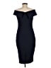 Daniela Corte Solid Blue Cocktail Dress Size M (estimated) - photo 2