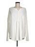 Free People Ivory Long Sleeve Blouse Size M - photo 1