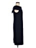 Daniela Corte Solid Blue Cocktail Dress Size M (estimated) - photo 4