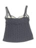 Beach House Polka Dots Black Swimsuit Top Size 10 - photo 2