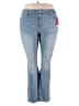Levi's Color Block Blue Jeans Size 20 - photo 1