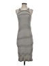 Vila Stripes Gray Casual Dress Size S - photo 1