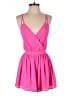 Mustard Seed 100% Polyester Solid Pink Romper Size M - photo 1