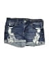 S.O.N.G. Blue Denim Shorts Size 7 - photo 1