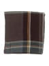 Unbranded Plaid Brown Burgundy Scarf One size - photo 2