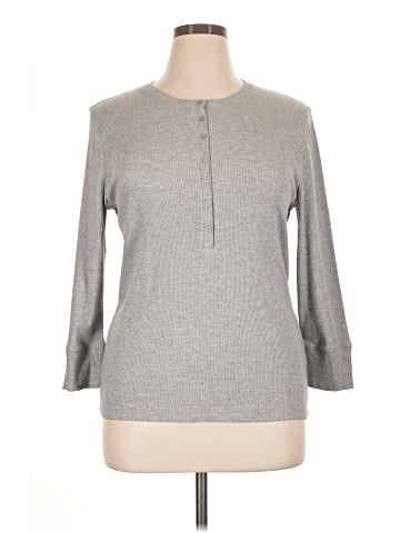 J.Crew 3/4 Sleeve T-Shirt (view 1)