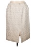 Ellen Tracy Chevron-herringbone Silver Formal Skirt Size 12 Petite - photo 2