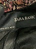 Zara Basic 100% Polyester Floral Brown Blazer Size XL - photo 6