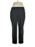 Terra & Sky Solid Gray Dress Pants Size 1X Petite - photo 1