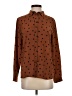 Sézane 100% Silk Polka Dots Brown Blouse Size EU (FR) 34 / US 2 - photo 1
