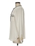 Ann Taylor LOFT 100% Polyester Ivory Long Sleeve Blouse Size M - photo 5