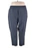 Athleta Solid Blue Active Pants Size 22 - photo 1