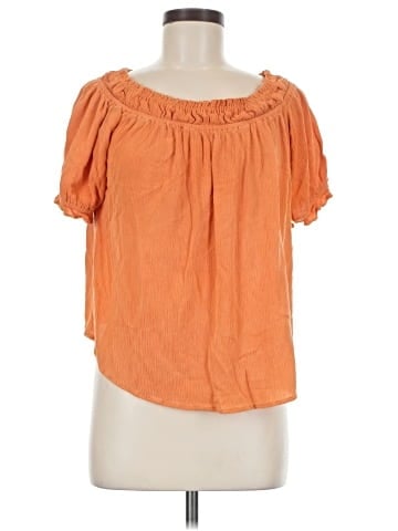Harlowe & Graham Short Sleeve Blouse (view 1)