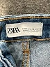 Zara Solid Blue Jeans Size 0 - photo 7