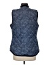 Old Navy 100% Polyester Blue Vest Size M - photo 2