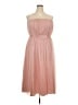 City Chic 100% Polyester Pink Cocktail Dress Size 18 Plus (M) - photo 1