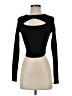 Blue Blush Black Long Sleeve Turtleneck Size S - photo 1