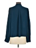 Ann Taylor 100% Polyester Teal Long Sleeve Blouse Size S - photo 2
