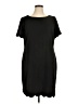 Jones Studio 100% Polyester Solid Black Casual Dress Size 1X - photo 1