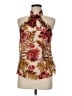 Peter Som Brown Sleeveless Blouse Size 8 - photo 1