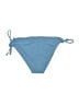 Shade & Shore Solid Blue Swimsuit Bottoms Size S - photo 2