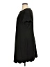 Jones Studio 100% Polyester Solid Black Casual Dress Size 1X - photo 5