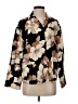 Max Mara Floral Black Long Sleeve Blouse Size 2 - photo 1