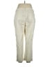 Talbots Outlet Solid Ivory Khakis Size 14 - photo 2