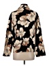 Max Mara Floral Black Long Sleeve Blouse Size 2 - photo 2