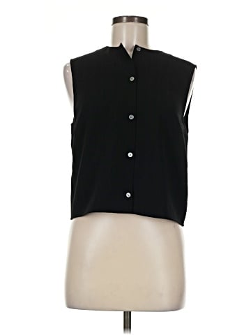Theory Sleeveless Button-Down Shirt (view 1)
