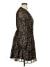 Assorted Brands 100% Polyester Animal Print Black Cocktail Dress Size XL - photo 4