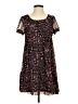 Millau 100% Polyester Floral Black Casual Dress Size S (estimated) - photo 1